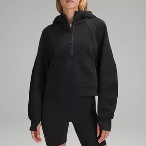 Scuba Oversized Half-Zip Hoodie